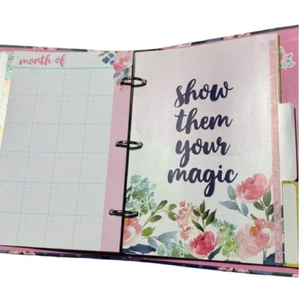 Life is Beautiful Floral Calendar